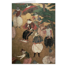 De aankomst van de Portugees in Japan Kaart
