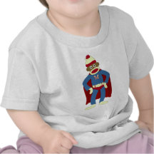 De Aap Superhero van de sok T-shirt