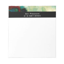 de abstracte stootkussens bedrijfs van de Nota Opschrijfboek