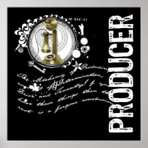 De Alchimie van de producent Posters