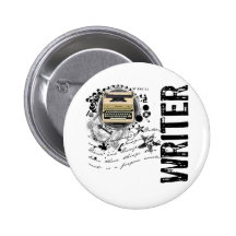 De Alchimie van de schrijver Speld Buttons