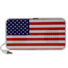De Amerikaanse Spreker van de Krabbel van de Vlag Laptop Speaker