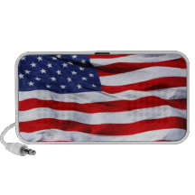 De Amerikaanse Spreker van de Krabbel van de Vlag iPhone Luidsprekers