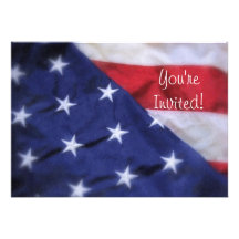 De Amerikaanse Uitnodiging van de Vlag