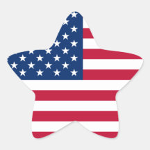 De Amerikaanse Vlag van de Ster van de V.S. Stickers