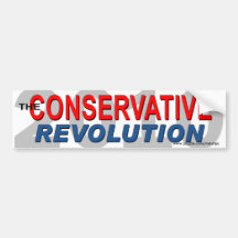 de anti sticker van de "Conservatieve Revolutie Ob Bumperstickers