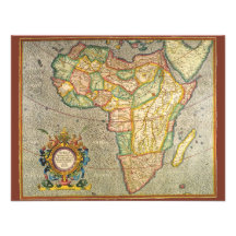 De antiek Oude Kaart van Mercator van de Wereld va Gepersonaliseerde Uitnodigingen
