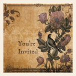 De Antiek Vintage Elegante Partij van de paradijsv uitnodigingen