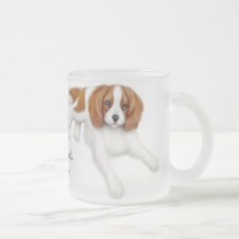 De arrogante Mok van Charles Spaniel Frosted van d