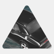De auto van de boot sticker