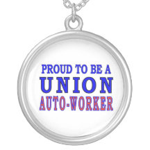DE AUTOARBEIDER VAN DE UNIE GEPERSONALISEERDE KETTING