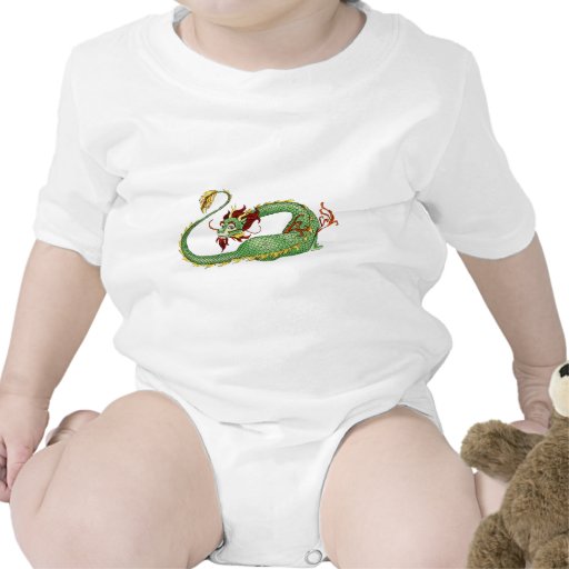 De Aziatische Cartoon van de Draak T Shirts