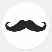 De Baard van de snor Sticker