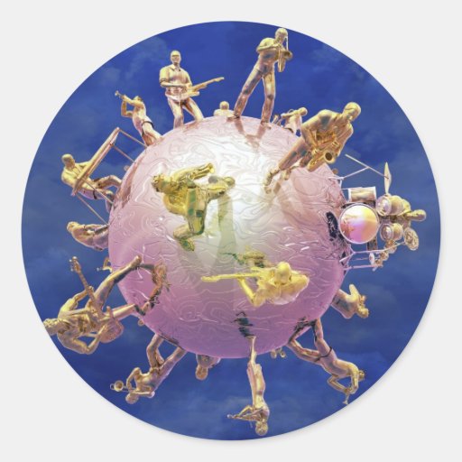 De Bal van de musicus Sticker