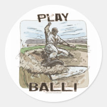 De Bal van het spel! De Sticker van de schuif