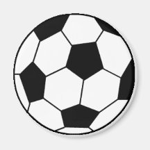 De Bal van het voetbal Koelkast Magneten