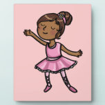 De Balletdanser van de cartoon plaques