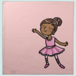 De Balletdanser van de cartoon american mojo servetten