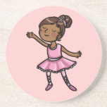 De Balletdanser van de cartoon onderzetters