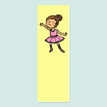 De Balletdanser van de cartoon visitekaartjes