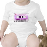 De band van de cassette - roze - romper 