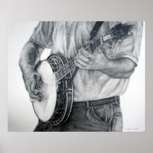 De Banjo van Bluegrass Plaat