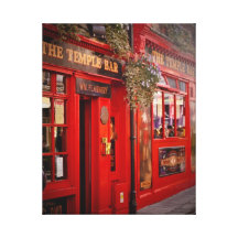 De Bar van de tempel Gallerij Wrap Canvas