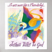 De Besprekingen van Joshua aan God - Pterodactylus Afdruk