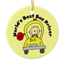 De Beste Buschauffeur van de wereld ornamenten