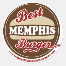 De beste Stickers van de Hamburger van Memphis