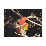 De Bladeren van de herfst Stretched Canvas Print