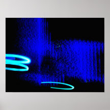 de blauw posters