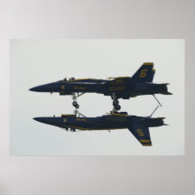 De blauwe Engelen Print