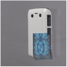 De Blauwe Vlinder Flower´´ van het Geval `` van Bl Blackberry Bold Hoesje