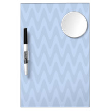 De Blauwe Zigzag van de pastelkleur Whiteboards