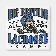 De blauwhelm van de Lacrosse van de grote Broer Magneet