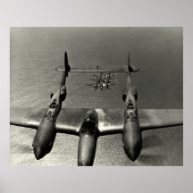 De Bliksem van WO.II p-38 Plaat