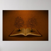 De boom GiddyUp en de Boom van het Manuscript Bick Afdruk