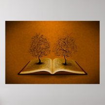 De boom GiddyUp en de Boom van het Manuscript Bick Afdruk