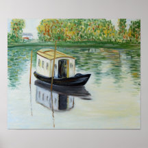 De boot van de Studio Poster