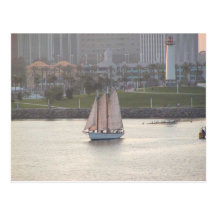 De Boten van de Schepen van Queen Mary Wenskaart