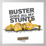 De breker doet al mijn Poster van Stunts