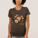 de brownie draagt picknick t shirts