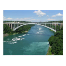 De Brug van de regenboog, Herfsten Niagara Wens Kaarten