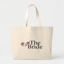 De bruid (Bloemen) Canvas Tas