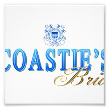 De Bruid van Coastie Foto Prints