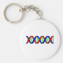 De Bundel van DNA van de wetenschap Sleutel Hanger