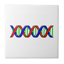 De Bundel van DNA van de wetenschap Geboortetegeltje