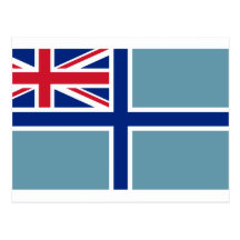 De burgerlijke Vlag van de Lucht van het Verenigd  Wens Kaart