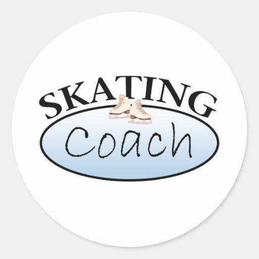 De Bus van kunstschaatsen Ronde Stickers